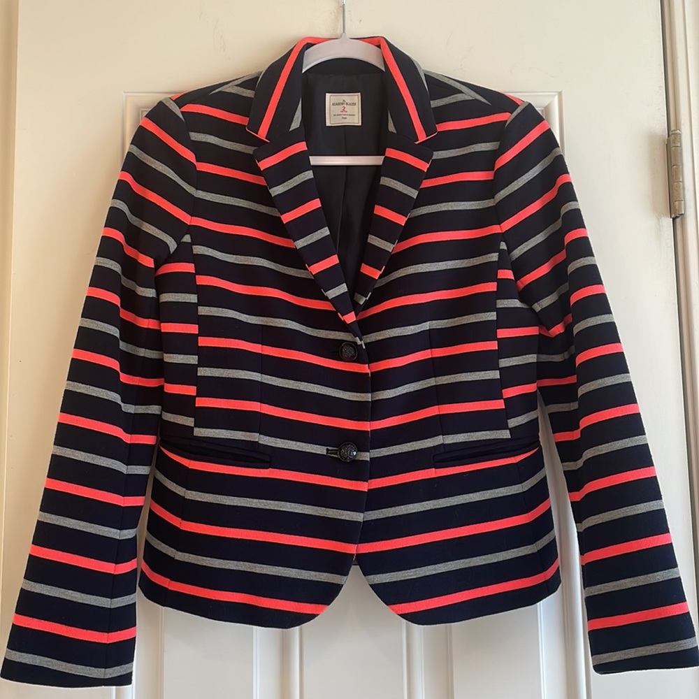 Gap Academy Striped Blazer Sz 2P
